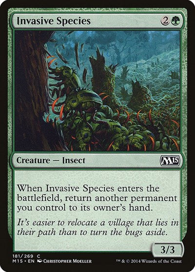 Invasive Species (M15) #181 Common (Lightly Played) Magic 2015 (M15) Magic: 2014