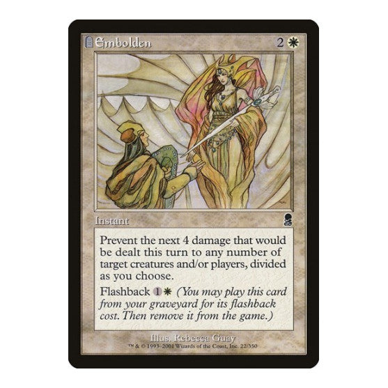 Embolden (ODY) #22 Common (Moderately Played) Odyssey Magic: The Gathering: 2001