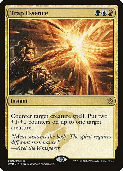 Trap Essence (KTK) #209 Rare (Lightly Played) Khans of Tarkir Magic: The Gathering: 2014