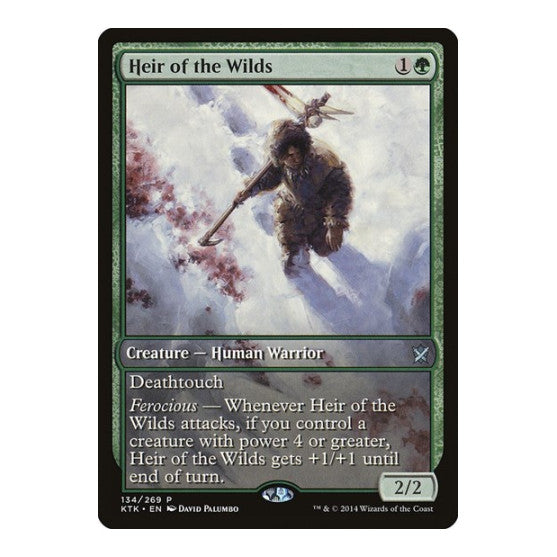 Heir of the Wilds (GAME) #134 Promo (Lightly Played) Game Day & Store Championship Promos Magic: The Gathering: 2026