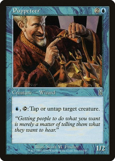 Puppeteer (ODY) #97 Uncommon (Lightly Played) Odyssey Magic: The Gathering: 2001