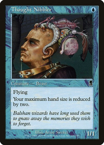 Thought Nibbler (ODY) #107 Common (Near Mint) Odyssey Magic: The Gathering: 2001