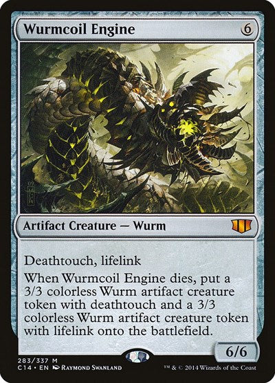 Wurmcoil Engine (C14) #283 Mythic Rare (Lightly Played) Commander 2014 Magic: The Gathering: 2014