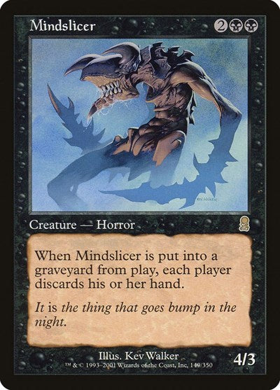 Mindslicer (ODY) #149 Rare (Moderately Played) Odyssey Magic: The Gathering: 2001