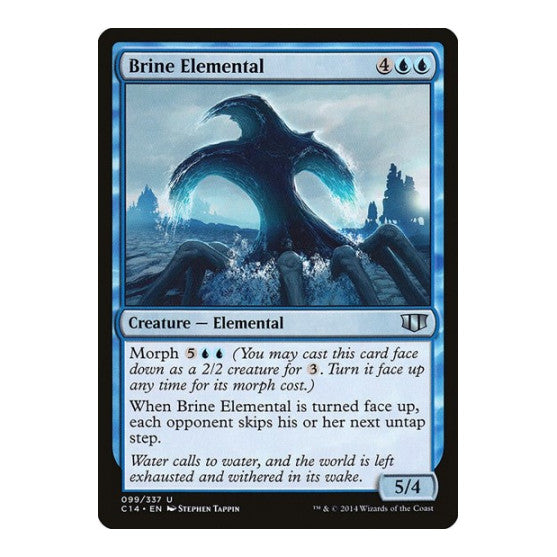 Brine Elemental (C14) #99 Uncommon (Moderately Played) Commander 2014 Magic: The Gathering: 2014