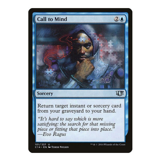 Call to Mind (C14) #101 Uncommon (Moderately Played) Commander 2014 Magic: The Gathering: 2014