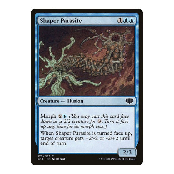 Shaper Parasite (C14) #125 Common (Moderately Played) Commander 2014 Magic: The Gathering: 2014