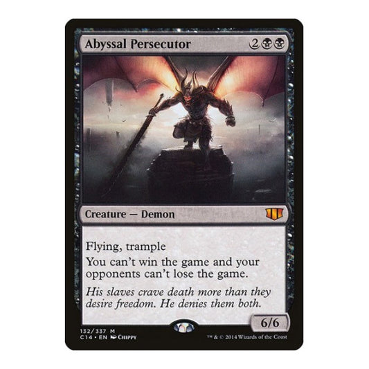 Abyssal Persecutor (C14) #132 Mythic Rare (Damaged) Commander 2014 Magic: The Gathering: 2014