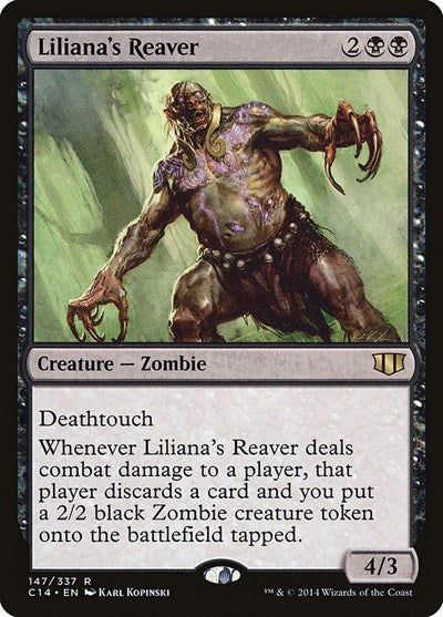 Lilianas Reaver (C14) #147 Rare (Lightly Played) Commander 2014 Magic: The Gathering: 2014
