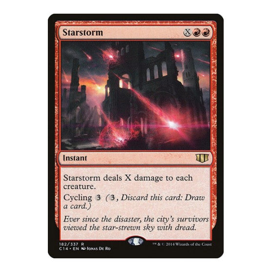 Starstorm (C14) #182 Rare (Lightly Played) Commander 2014 Magic: The Gathering: 2014