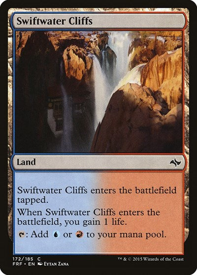 Swiftwater Cliffs (FRF) #172 Common (Moderately Played) Fate Reforged Magic: 2015