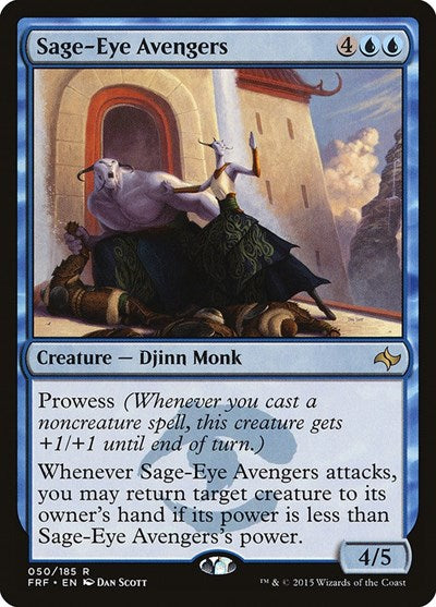 Sage Eye Avengers (FRF) #50 Rare Fate Reforged Magic: The Gathering: 2015
