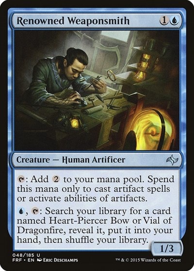 Renowned Weaponsmith (FRF) #48 Uncommon (Lightly Played) Fate Reforged Magic: The Gathering: 2015