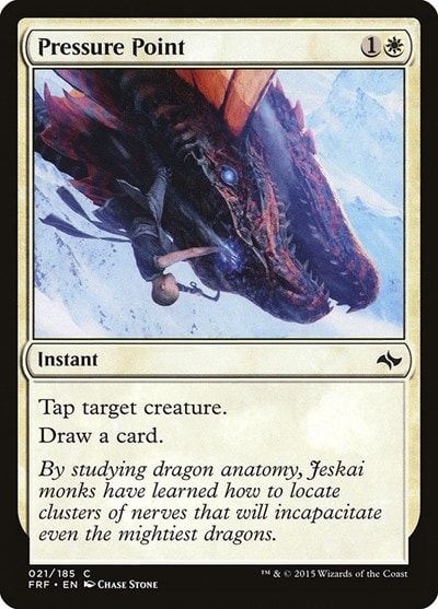 Pressure Point (FRF) #21 Common (Moderately Played) Fate Reforged Magic: The Gathering: 2015