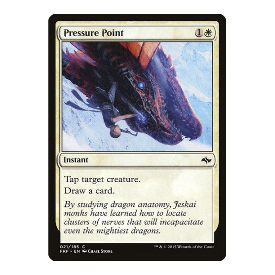 Pressure Point (FRF) #21 Common (Moderately Played) Fate Reforged Magic: The Gathering: 2015
