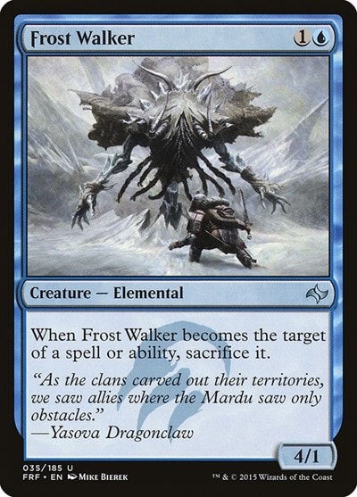 Frost Walker (FRF) #35 Uncommon (Heavily Played) Fate Reforged Magic: The Gathering: 2015