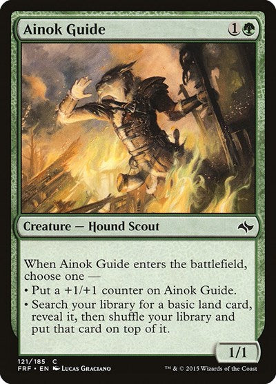 Ainok Guide (FRF) #121 Common (Lightly Played) Fate Reforged Magic: The Gathering: 2015
