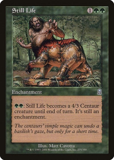 Still Life (ODY) #275 Uncommon (Lightly Played) Odyssey Magic: 2001