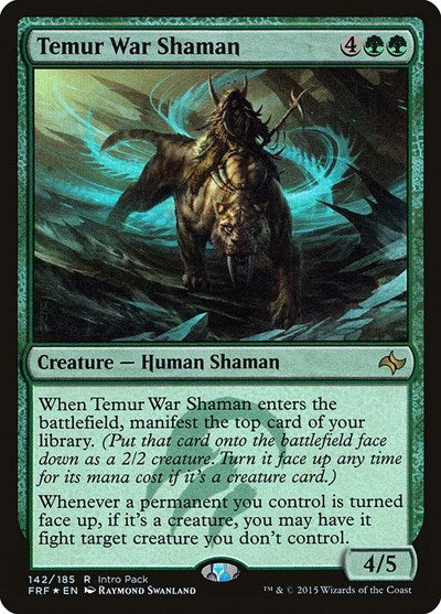 Temur War Shaman (UMP) #142 Rare (Foil Moderately Played) Unique and Miscellaneous Promos Magic: 2026