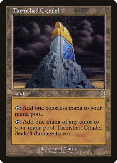Tarnished Citadel (ODY) #329 Rare (Near Mint) Odyssey Magic: The Gathering: 2001