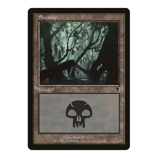 Swamp (342) (ODY) #342 Land Odyssey Magic: The Gathering: 2001