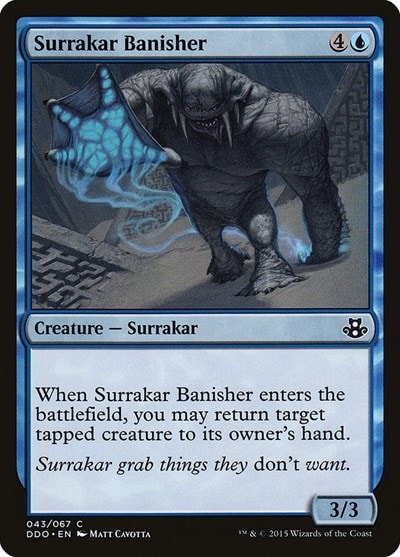 Surrakar Banisher (DDO) #43 Common (Heavily Played) Duel Decks: Elspeth vs. Kiora Magic: The Gathering: 2015