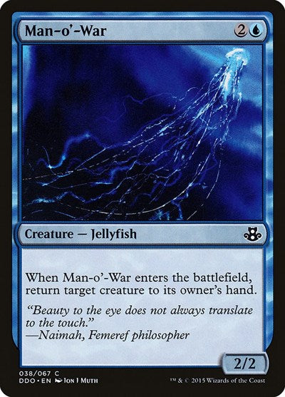 Man o War (DDO) #38 Common (Lightly Played) Duel Decks: Elspeth vs. Kiora Magic: 2015