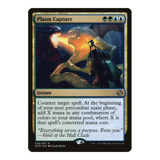 Plasm Capture (DDO) #55 Rare (Lightly Played) Duel Decks: Elspeth vs. Kiora Magic: The Gathering: 2015