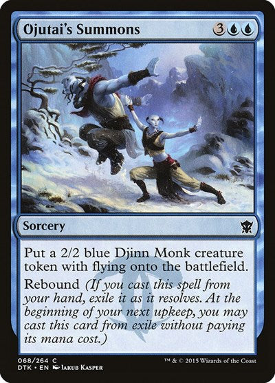 Ojutais Summons (DTK) #68 Common (Lightly Played) Dragons of Tarkir Magic: The Gathering: 2015