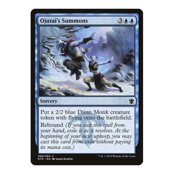 Ojutai's Summons (DTK) #68 Common Dragons of Tarkir Magic: The Gathering: 2015