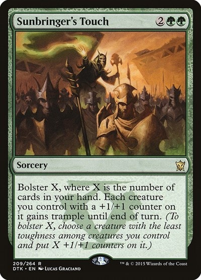 Sunbringers Touch (DTK) #209 Rare (Lightly Played) Dragons of Tarkir Magic: The Gathering: 2015