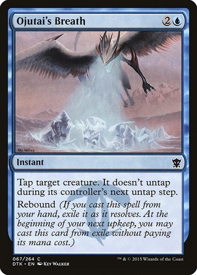 Ojutais Breath (DTK) #67 Common Dragons of Tarkir Magic: The Gathering: 2015