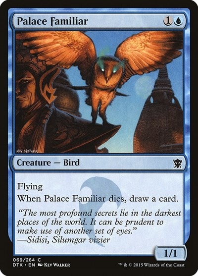 Palace Familiar (DTK) #69 Common (Heavily Played) Dragons of Tarkir Magic: The Gathering: 2015