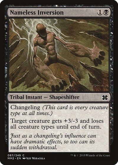 Nameless Inversion (MM2) #87 Common (Heavily Played) Modern Masters 2015 Magic: 2015