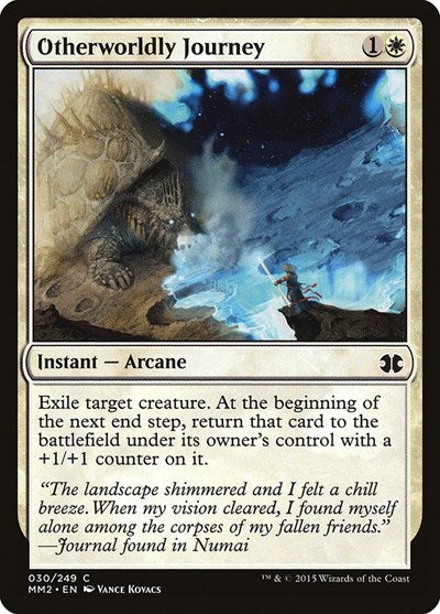 2015 Magic: Modern Masters 2015 (MM2) - Otherworldly Journey (#30, Common) (, Lightly Played)