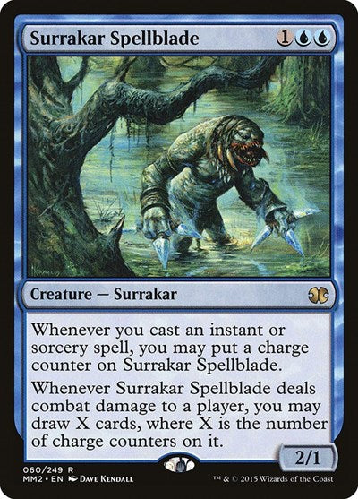 Surrakar Spellblade (MM2) #60 Rare (Near Mint) Modern Masters 2015 Magic: The Gathering: 2015
