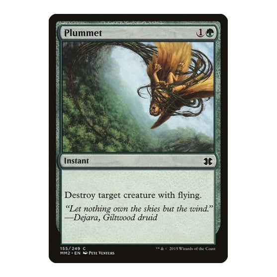 Plummet (MM2) #155 Common (Lightly Played) Modern Masters 2015 Magic: The Gathering: 2015
