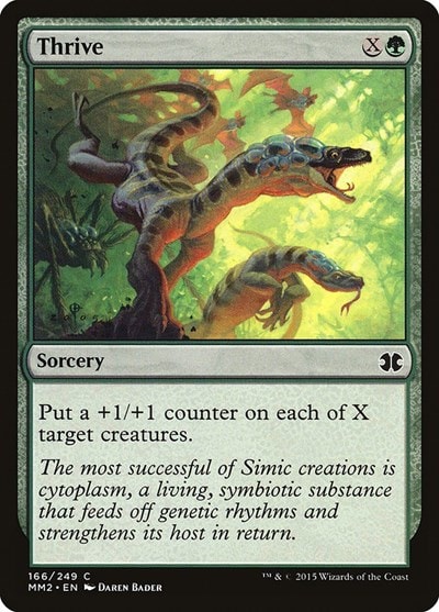Thrive (MM2) #166 Common (Lightly Played) Modern Masters 2015 Magic: The Gathering: 2015