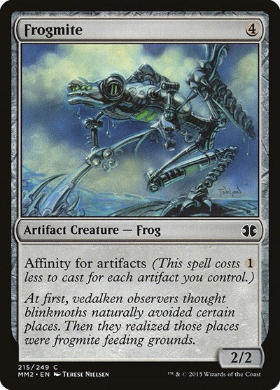Frogmite (MM2) #215 Common (Lightly Played) Modern Masters 2015 Magic: The Gathering: 2015