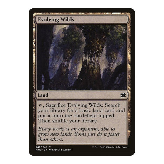 Evolving Wilds (MM2) #241 Common (Moderately Played) Modern Masters 2015 Magic: The Gathering: 2015