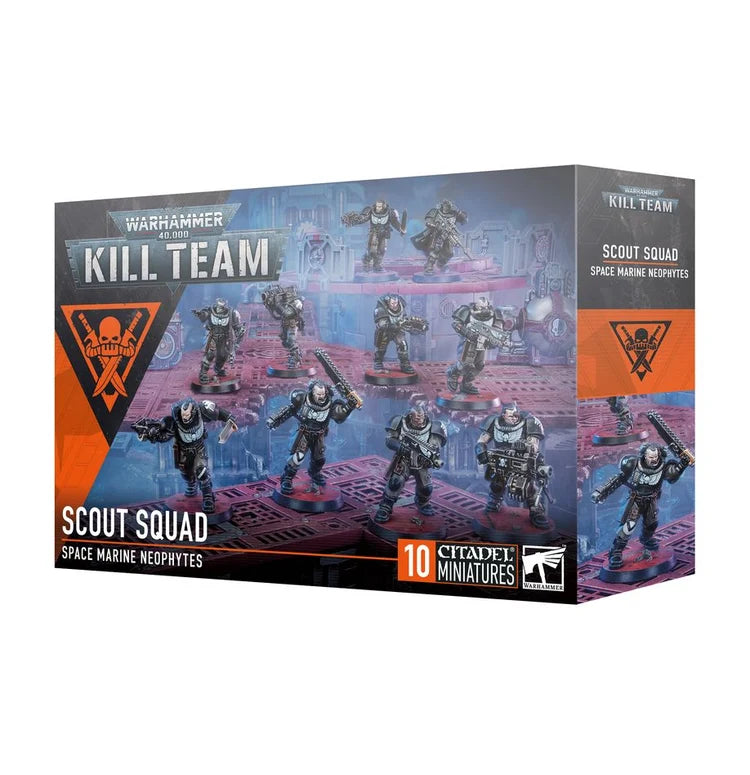 Warhammer 40K Kill Team: Scout Squad Space Marine Neophytes