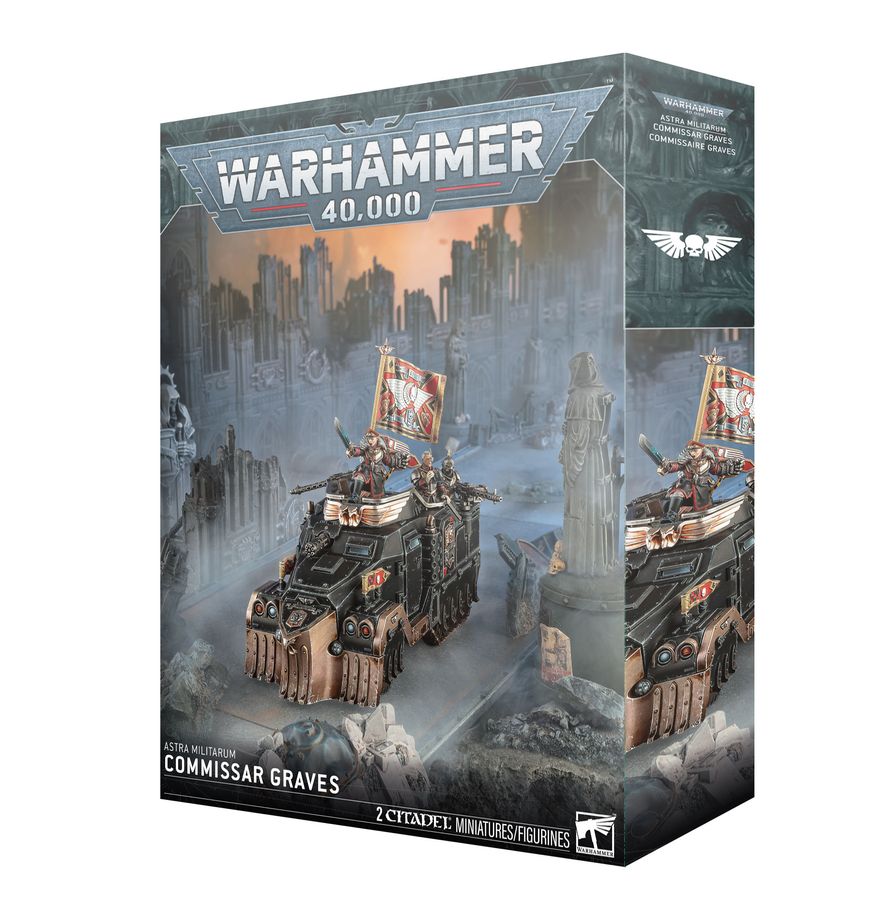 Warhammer 40K Astra Militarum Commissar Graves
