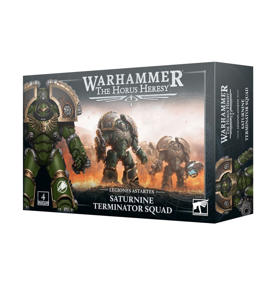 Warhammer The Horus Heresy - Legiones Astartes Saturnine Terminator Squad