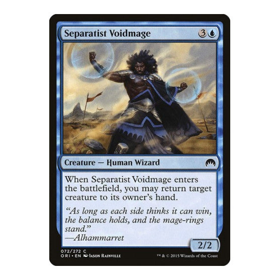 Separatist Voidmage (ORI) #72 Common Magic Origins Magic: The Gathering: 2015