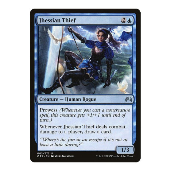 Jhessian Thief (ORI) #62 Uncommon (Heavily Played) Magic Origins Magic: The Gathering: 2015