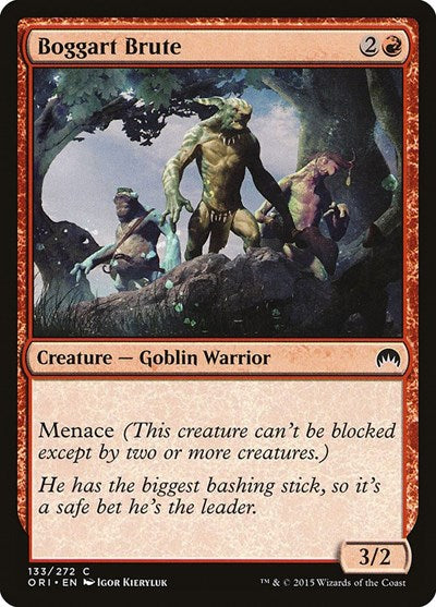 Boggart Brute (ORI) #133 Common (Lightly Played) Magic Origins Magic: The Gathering: 2015