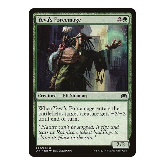 Yevas Forcemage (ORI) #208 Common (Moderately Played) Magic Origins Magic: The Gathering: 2015