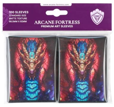 ARCANE FORTRESS: STAINED GLASS COLLECTION SLEEVES