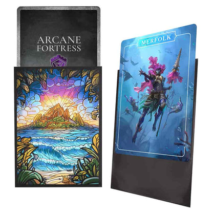 ARCANE FORTRESS: STAINED GLASS COLLECTION SLEEVES