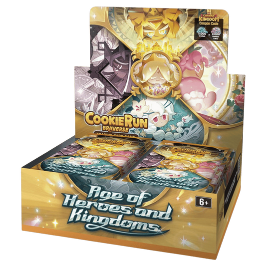Cookie Run Braverse Age of Heroes and Kingdoms Booster Box